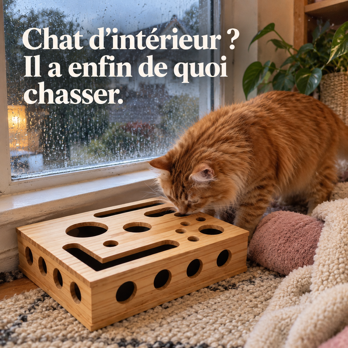 Boîte lime-griffes pour chat | Griffou