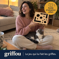Boîte lime-griffes pour chat | Griffou